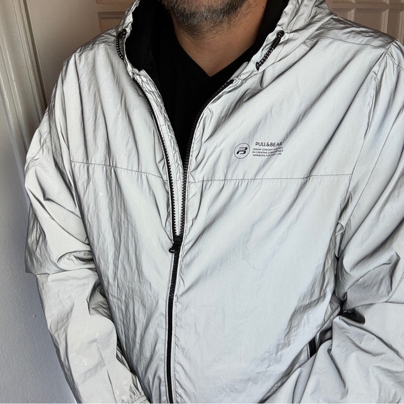 Pull&BearMen's Silver Jacket - Picture 5 of 6
